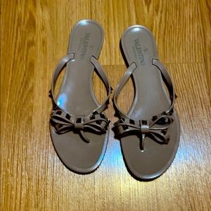Valentino rock stud flat